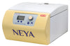 Centrifuga NEYA 16 High Speed Versione ventilata senza rotore. Dimensioni esterne (L x P x A): 45 x 59 x 33 cm. Peso: 40 Kg. Alimentazione: 220V, 50 Hz. Consumo max.: 450 W. Rumorosità max.: 55 dB.