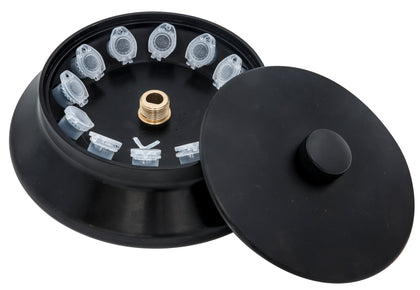 A 12-5 Rotore ad angolo fisso 45° per provette tipo EppendorfR da 5 ml, numero max per rotore 12