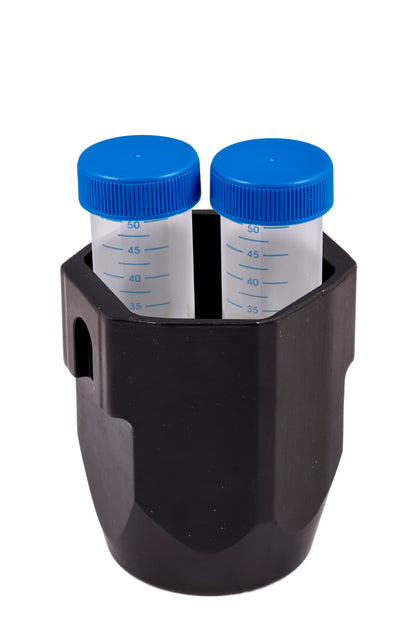 B 2-50F bascula in alluminio per 2 provette a fondo conico da 50 ml, per rotore S 4-175