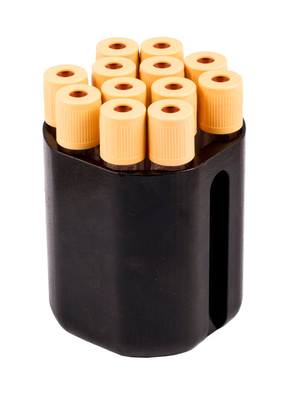 B 12-10 bascula in alluminio per 12 provette a fondo sferico da 10 ml, per rotore S 4-175