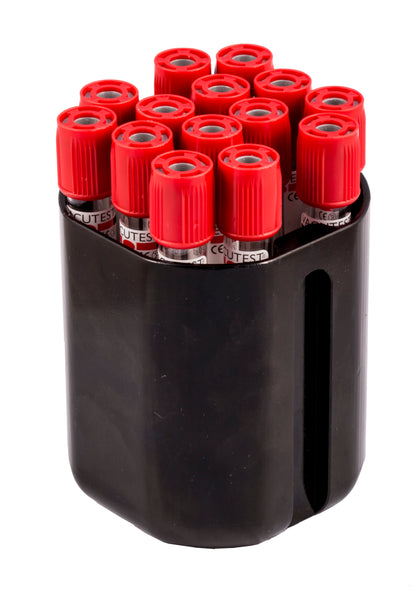 B 14-5/7 bascula in alluminio per 14 provette a fondo sferico da 5-7 ml, per rotore S 4-175