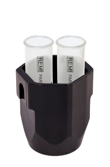 B 2-50R bascula in alluminio per 2 provette a fondo sferico da 50 ml, per rotore S 4-175