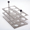 Rack 4 per tubi diam 56 mm/8 posti(biberon)