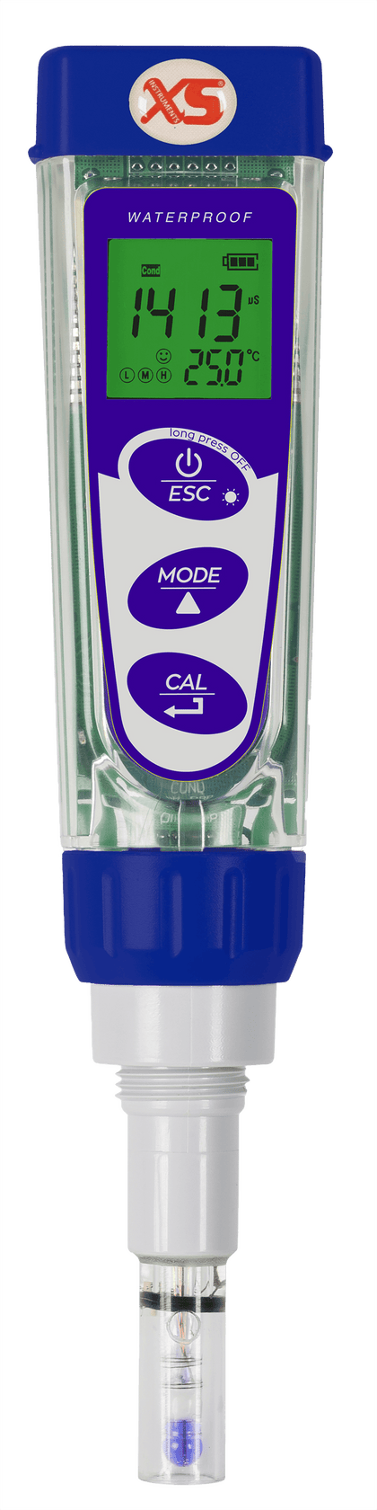 PC 6 Multiparametro pHmetro Conduttimetro e Termometro portatile a tenuta stagna IP67.