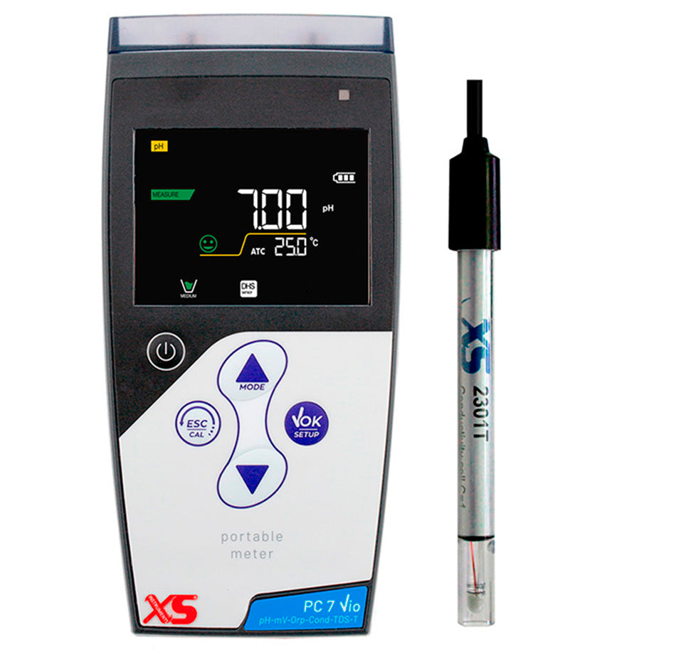 XS PC 7 Vio multiparametro portatile - Cella 2301 T - Senza elettrodo