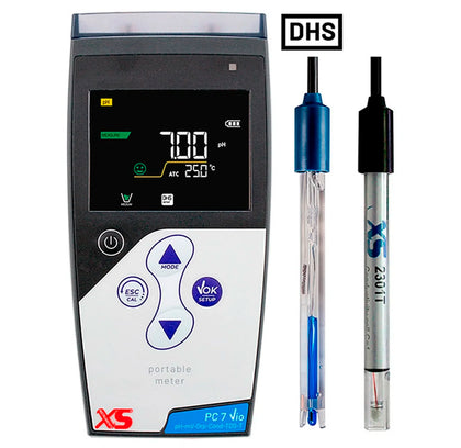 PC 7 Vio multiparam. portatile con elett. 201T DHS + cella 2301T con ATC