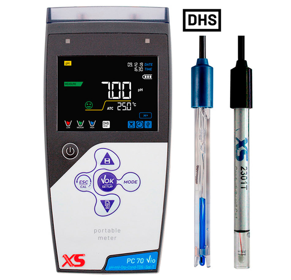 XS PC 70 Vio multiparametro portatile - Elettrodo 201 T DHS - Cella2301 T