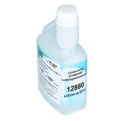 1x500 ml, 12880uS/cm (25°C) 11670uS/cm (20°C), N.I.S.T. Accuratezza ± 1%