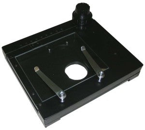 Tavolino Traslatore per stereomicroscopio con comandi coassiali