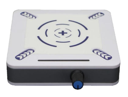 ST 10 Agitatore magnetico a velocità variabile con batterie ricaricabili, ancoretta magnetica e alimentatore a rete