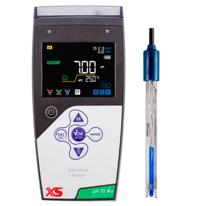 pH 70 VIO Completo di elettrodo XS 201 T con sensore di temperatura incorporato