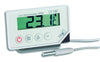 LT 102 , termometro digitale elettronico  40/+70 °C tenuta stagna IP 65, semi profess.