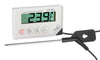 LT 101 , termometro digitale elettronico  40/+200 °C tenuta stagna IP 65, semi profess.