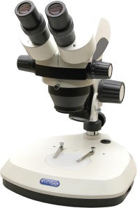 Stereomicroscopio Trinoculare Zoom 0.7x-4.5x - LED 3W e 5W