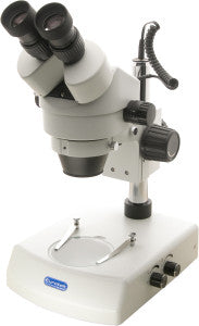 Stereomicroscopio Binoculare Zoom 0.7x-4.5x - Alogeno