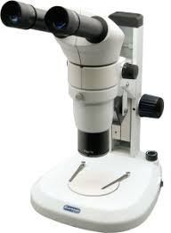 Stereomicroscopio Binoculare Zoom 0.8x - 6.5x Stativo con doppia  illuminazione Riflessa/Trasmessa a LED